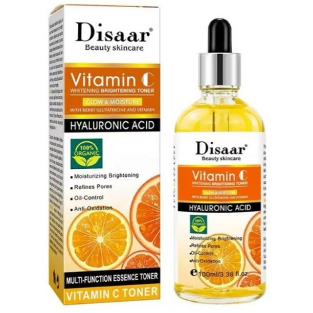 VitaGlow™ Set Completo de Cuidado Facial Vitamina C DISAAR – Rutina Facial 5 Pasos