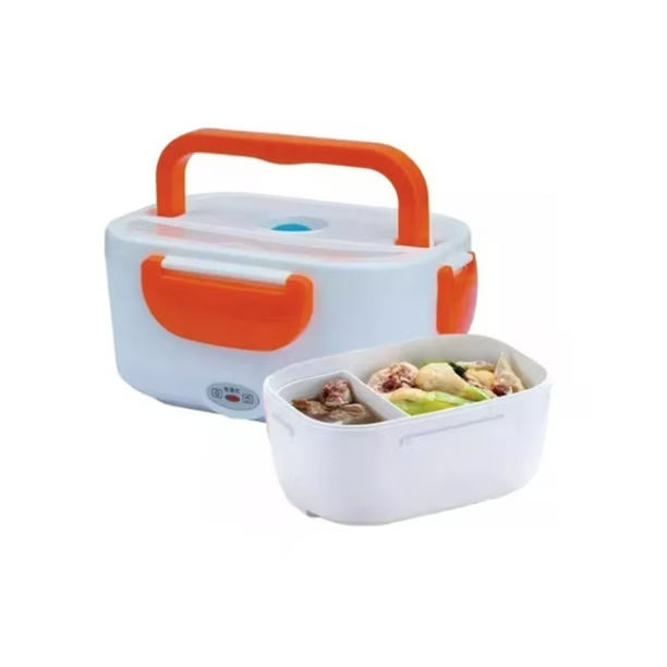 HeatBox™ – Lonchera Eléctrica Portátil para Calentar Comida